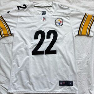 Nike White NFL Pittsburgh Steelers Najee Harris On Field Jersey